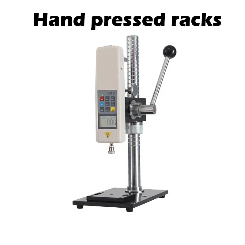 

HPA Tensile Pressure Testing Machine Test Bench Digital Display Push-pull Gauge 500N 70MM Travel Bracket Force Gauge Machine