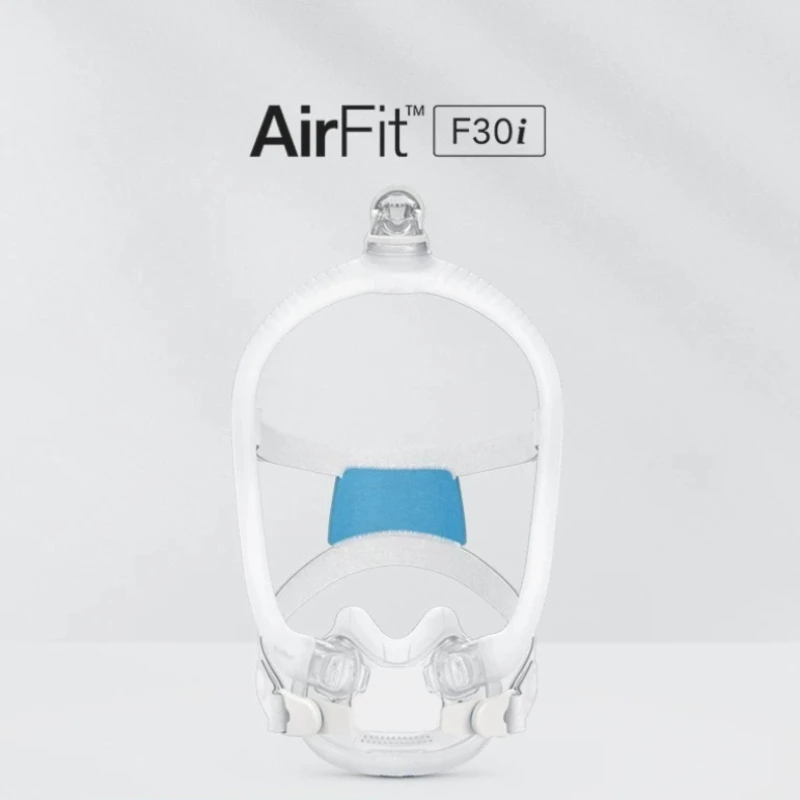 Оригинальная полнолицевая маска AirFit F30i для носогубного аппарата S/SW/M, силиконовая накладка для носовой маски, домашний респиратор от храпа