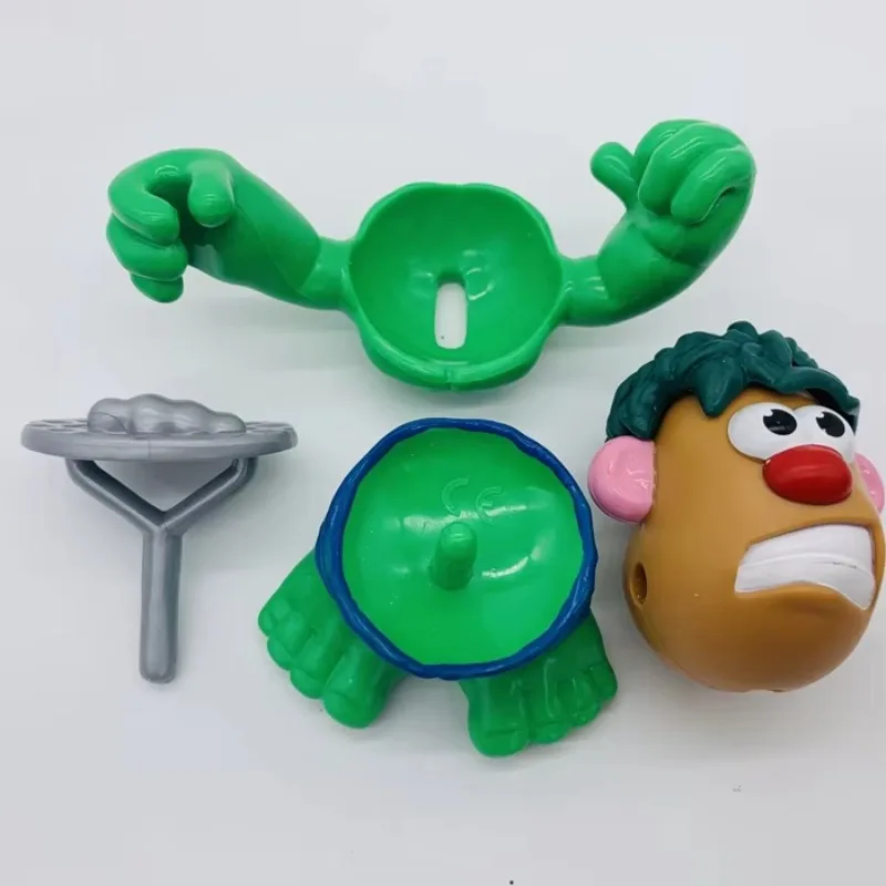 Disney Toy Story Mr. Potato Head Star Wars Marvel Assembled Action Figures Collectible Model Toys Table Ornaments Kids Gifts