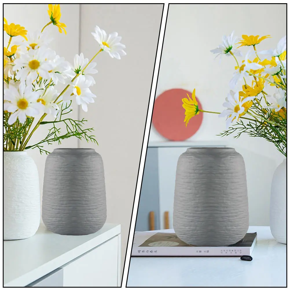

Creative Ceramic Vase Modern Style Home Decoration Office Tabletop Use Nordic Style Flower Arrangement Container