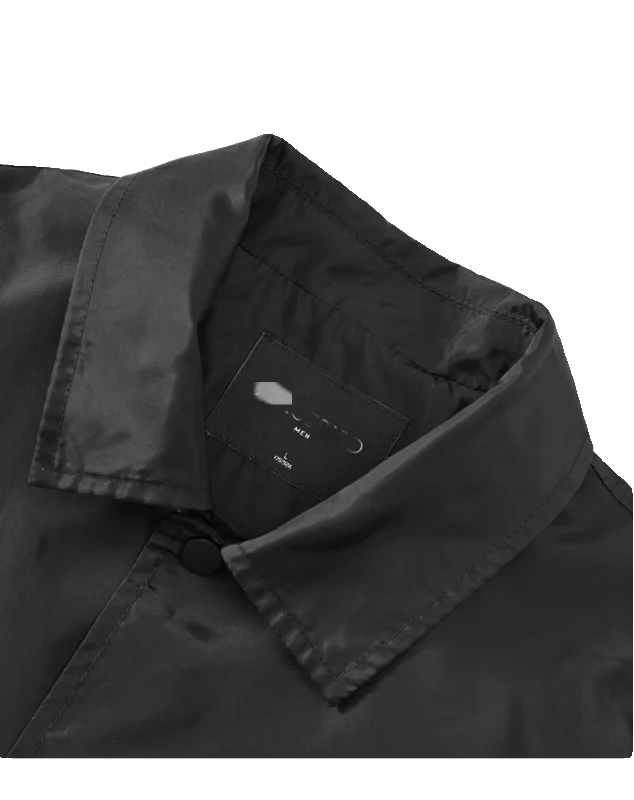 

Loose Fit Casual Jaet Embroidered Jaet Trendy Urban Sle Long Sve Spring Outerwear for Young Men BBCB344