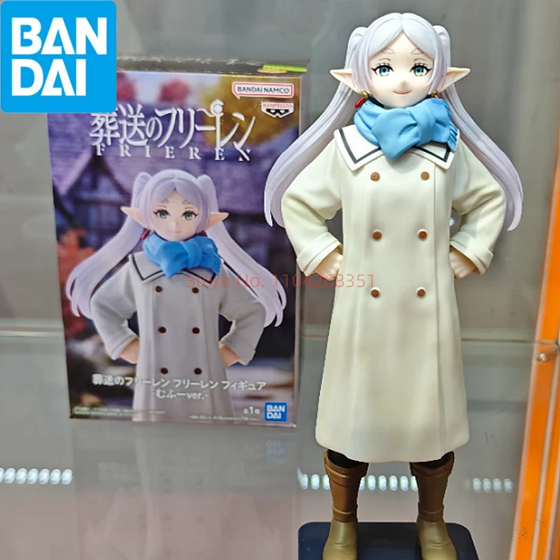 

Original Bandai Banpresto Frieren: Beyond Journey'S End Frieren Yangyang Style Animation Action Figures Mdoel Toys Collection