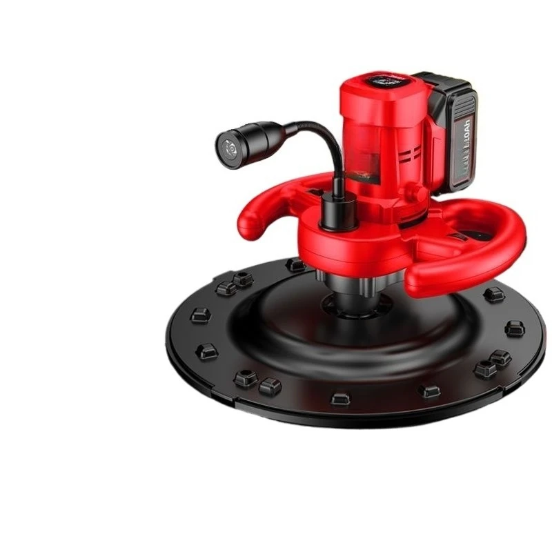 

Rechargeable cement mortar wall light collector, electric wall rubbing machine, lithium battery light collector, fully