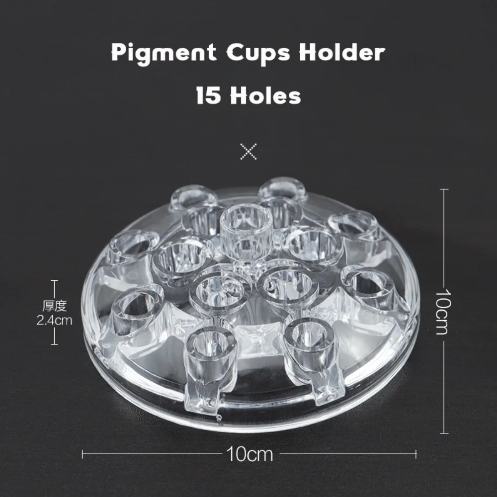 

100PCS Silicone Tattoo Ink Cups Microblading Multifunctional Pigment Cups Disposable Tattoo Pigment Holder Container
