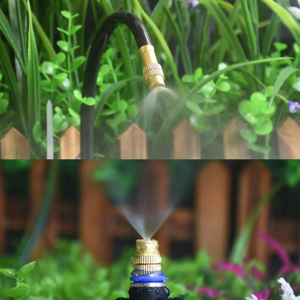 

Outdoor Misting Cooling System Nozzles 8mm Straight Push Lock Joint For Garden Irrigation Watering Sprinkler