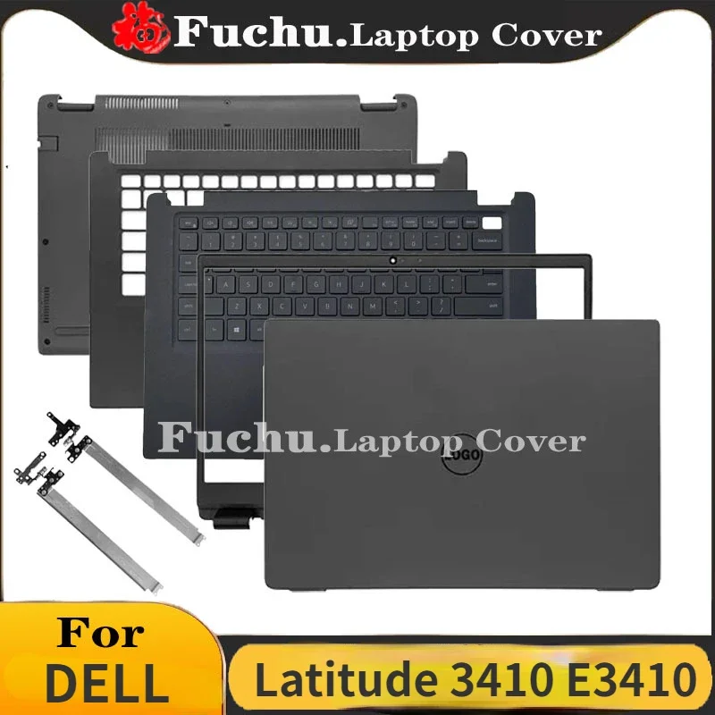 

New Laptop Top Case For Dell Latitude 3410 E3410 LCD Back Cover Front Bezel Palmest Upper Lower Bottom Case 0GMYC0 00MC2P 0VMY1K