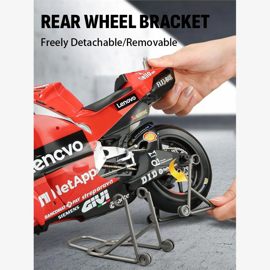 マイスト 1:6 ドゥカティ レーシング チーム No. 63、2022 2018 KTM 450SXFF 84 Moto GP 鋳造合金オートバイモデルコレクションギフトおもちゃ