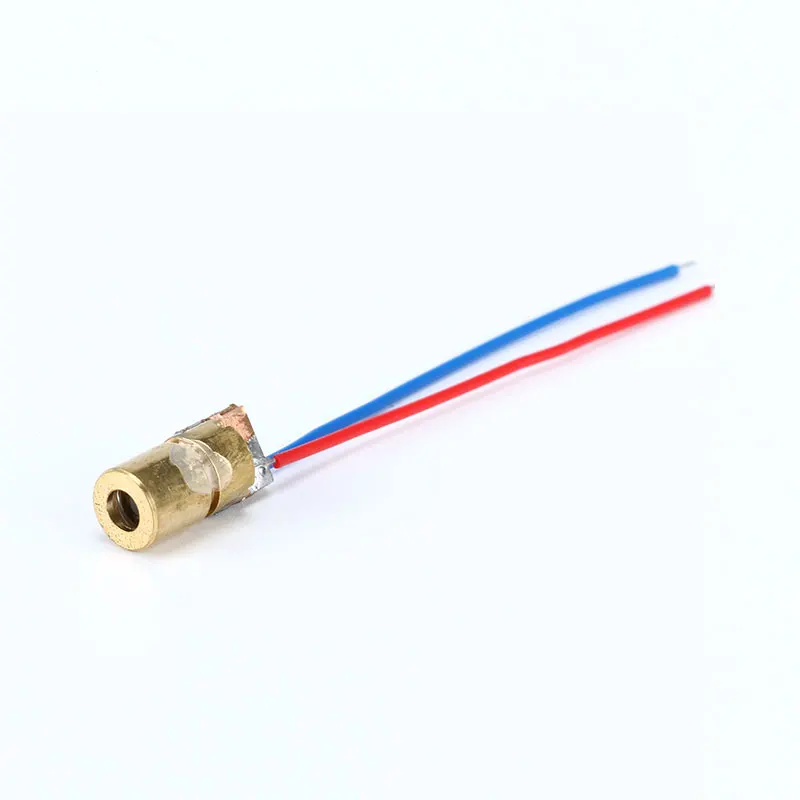 10/5PCS 5mW 650nm 3V  Laser Diodes Red Dot Laser Diod Circuit  Module Copper Head