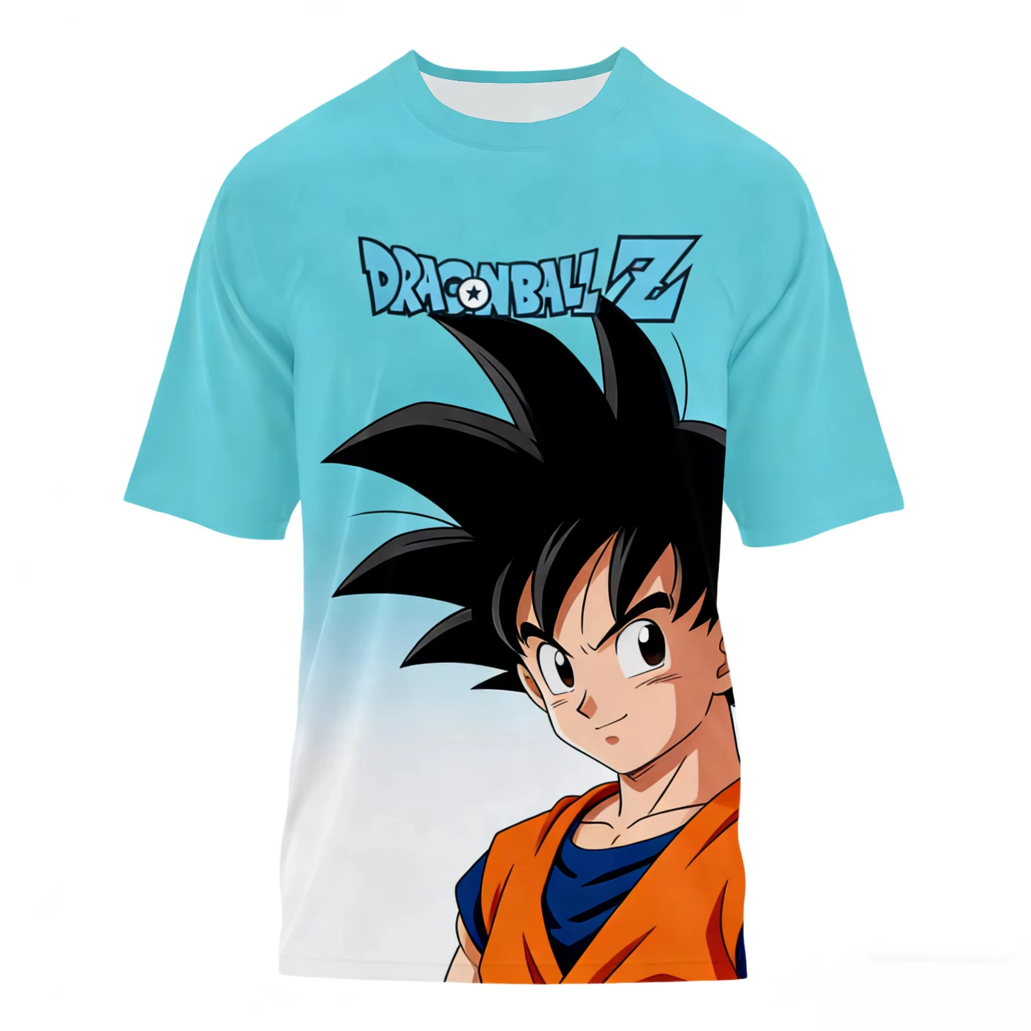Sommer Dragon Ball T-Shirt Kinder Oberteile Anime Figuren Son Goku Super Saiyan T-Shirt Jungen T-Shirts Kinderkleidung Kurzarm