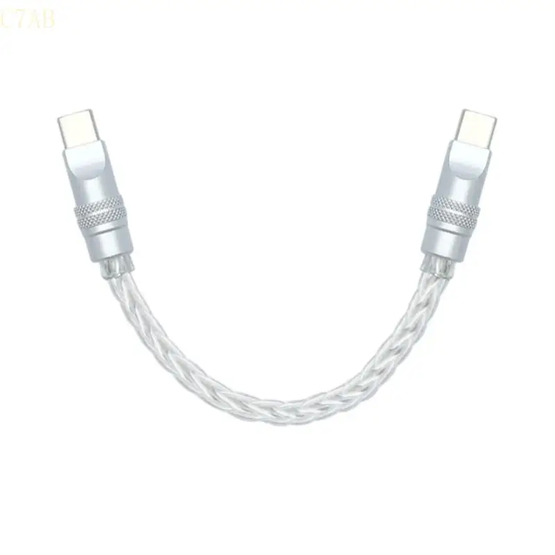 

C7AB Elegant Type C Braided Data Cord with Eight Cored Monocrystalline Copper Line
