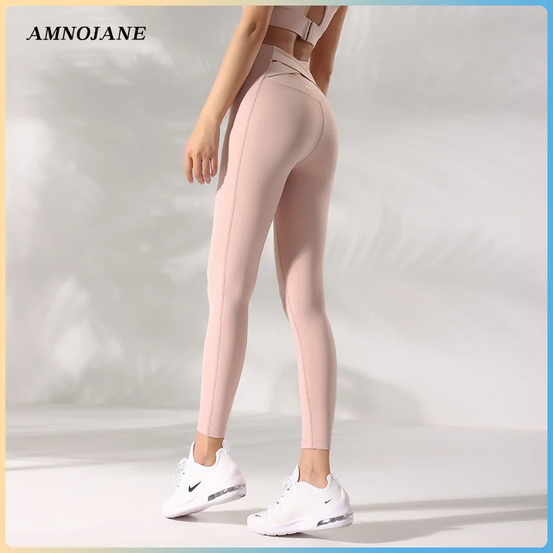 

Leggings Sexy Yoga Pants Women High Waist Push Up Tights Jogger Scrunch Raises Butt Lift Naked Seamless Gym Leggings For Girls