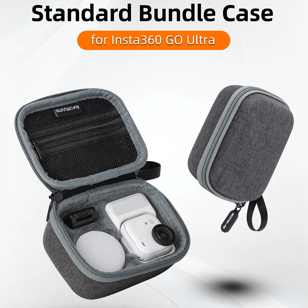 Bolsa de almacenamiento para Insta360 GO Ultra, organizador de gran capacidad, funda protectora de transporte, Mini bolsa de almacenamiento, accesorios para cámara