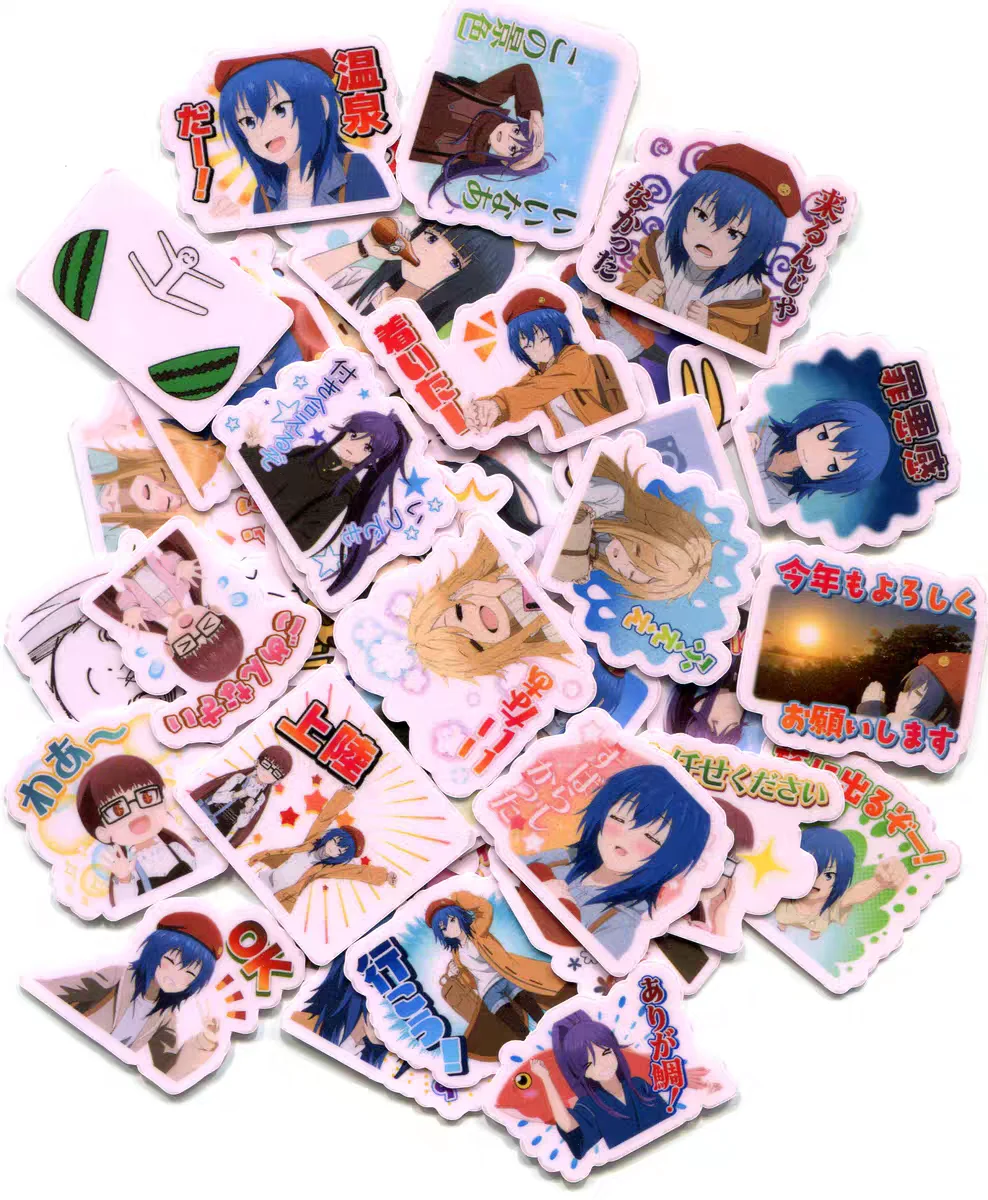 40PCS That is Journey 3CM WATERPROOF diy STICKER