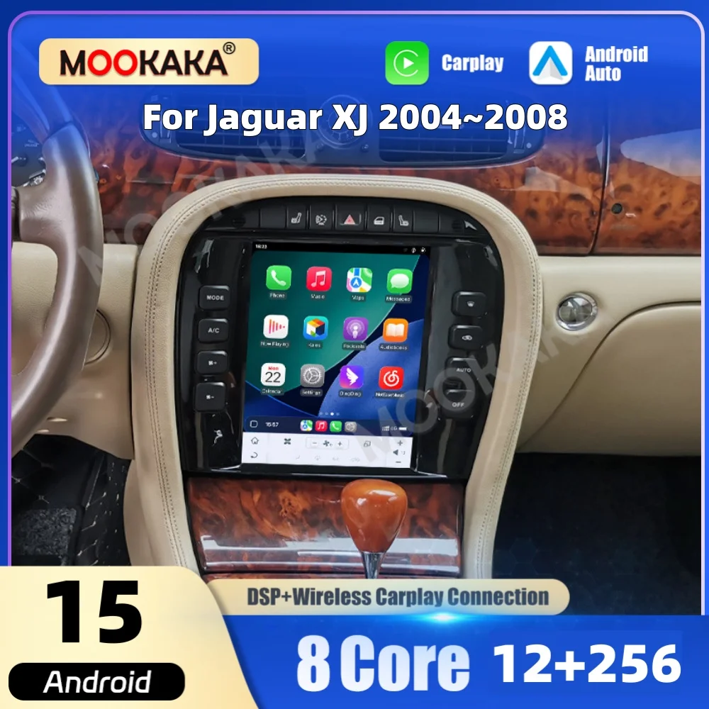 RHD LHD Car Multimedia Player Android Screen Car Radio For Jaguar XJ 2004~2008 Car Radio GPS Navigation CarPlay Auto Head Unit