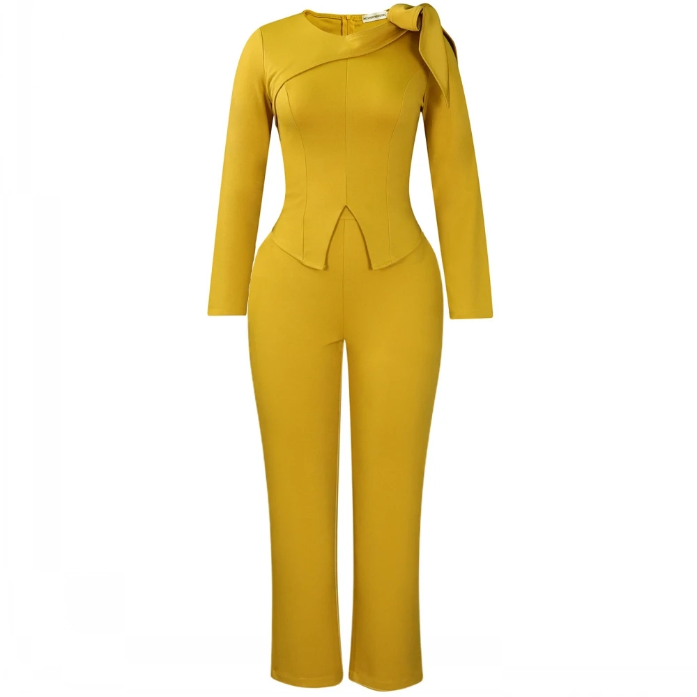 2 Piece Women Sets 2025 New Arrival Spring Aummer Pring Matching Sets Two Pieces Sets Top And Pants Suits Outfits Clothing