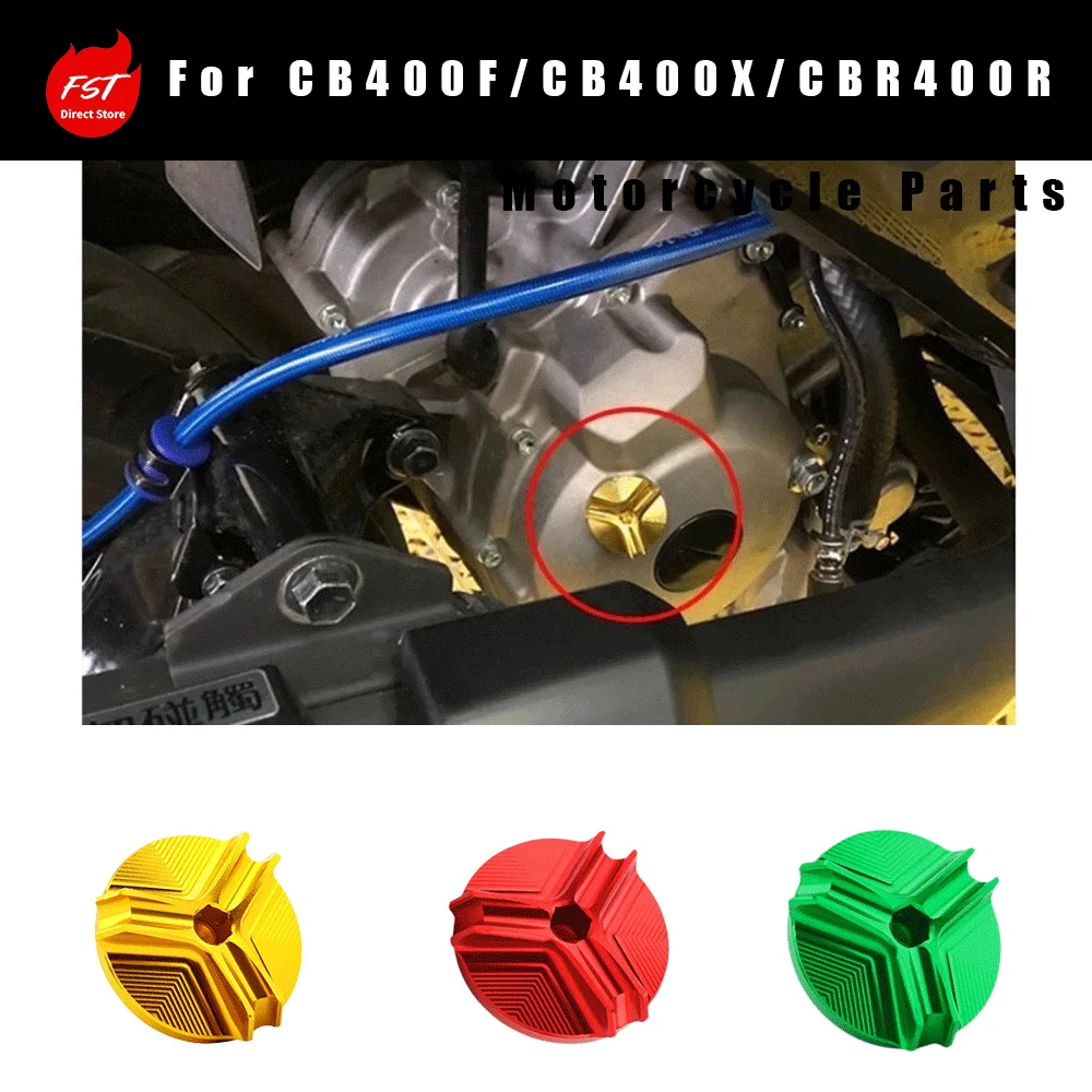 Fit for  CB400F CB400X CBR400R Anti-theft Oil Cap & Engine Bolt Modified Parts