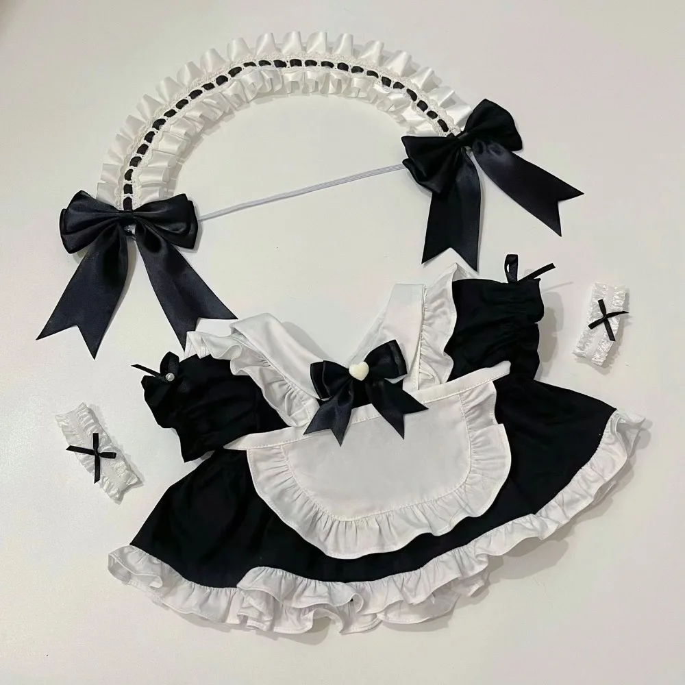 

Свадебное платье 40 см, хлопковая кукольная одежда, аксессуары для кукол, головные уборы, куклы-идолы, белая газовая юбка, костюм с юбкой