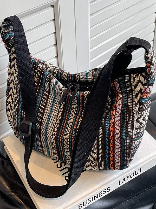 

Большая вместительная женская сумка для пельменей, сумка через плечо, универсальная диагональная сумка в стиле ретро, корейская холщовая сумка Sle