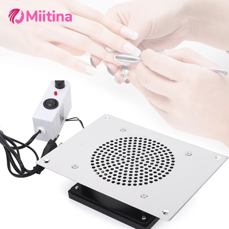 

Professional Strong Manicure Vacuum Collector Nail Fan Machine Cleaner Filter Strong Power Low Tool Nail Gel Vacuum Remover