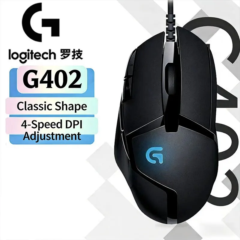 

LogitechG402Dual-Mode Wireless Mouse, Lightweight and Portable, Essential for Travel and Business Trips, Compatible with Tablets