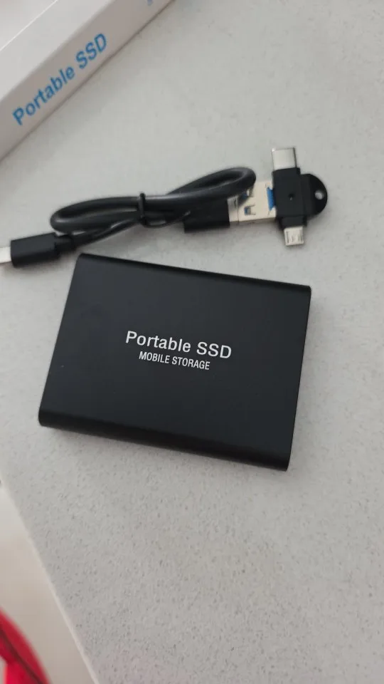محرك الأقراص الصلبة الخارجي SSD عالي السرعة 1 تيرا بايت USB3.1 واجهة القرص الصلب 2 تيرا بايت محرك الحالة الصلبة 4 تيرا بايت تخزين كبير لأجهزة الكمبيوتر المحمول/الكمبيوتر #6