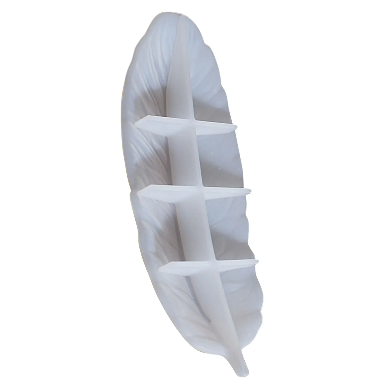 

Resin Silicone Mould Plume Tray Design Mirror Like Finish Reusable Flexible Mold for Epoxy Casting DIY Home Decor Accessories