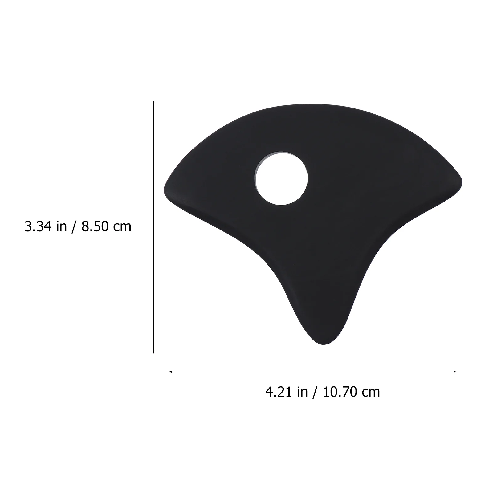 Natural Bian Stone Gua Sha Scraping Board Traditional Massage Tool Face Body Muscle Relief Scraper Plate Promotes Circulation
