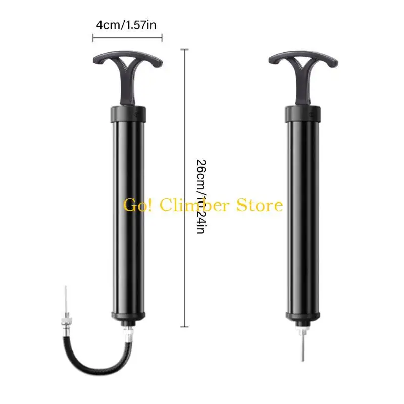 مضخات الهواء Q84C مضخات الدراجات الهوائية مع إبرة وخراطيم ومضخات يدوية فوهة #6