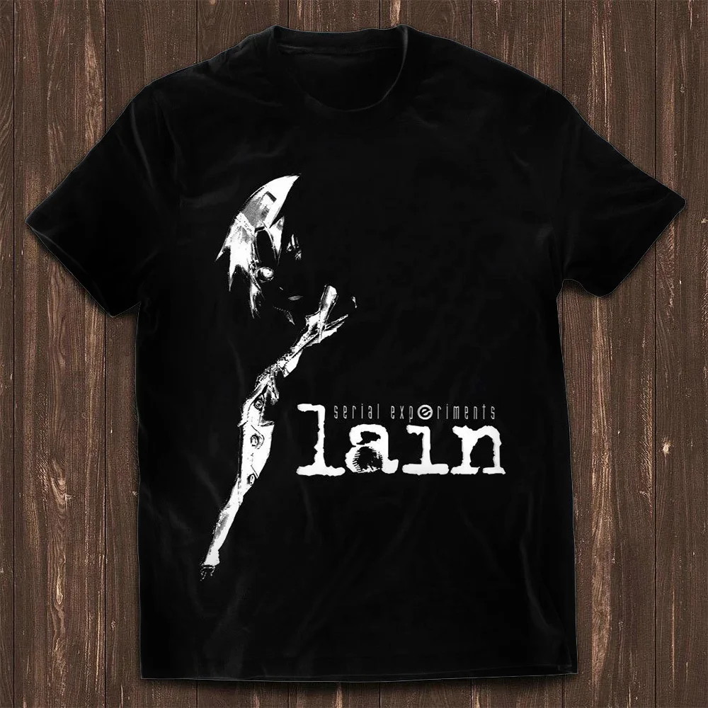 Serial Experiments Lain Computer Japanese Manga Anime Meme Gift Funny Unisex Gamer Cult Movie Music T Shirt