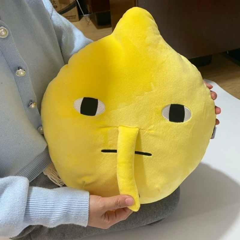

Lemon Character Head Plush Pillow Blanket Cute Soft Cushion For Kids Teens Women Cozy Home Sofa Car Gift Birthday Holiday