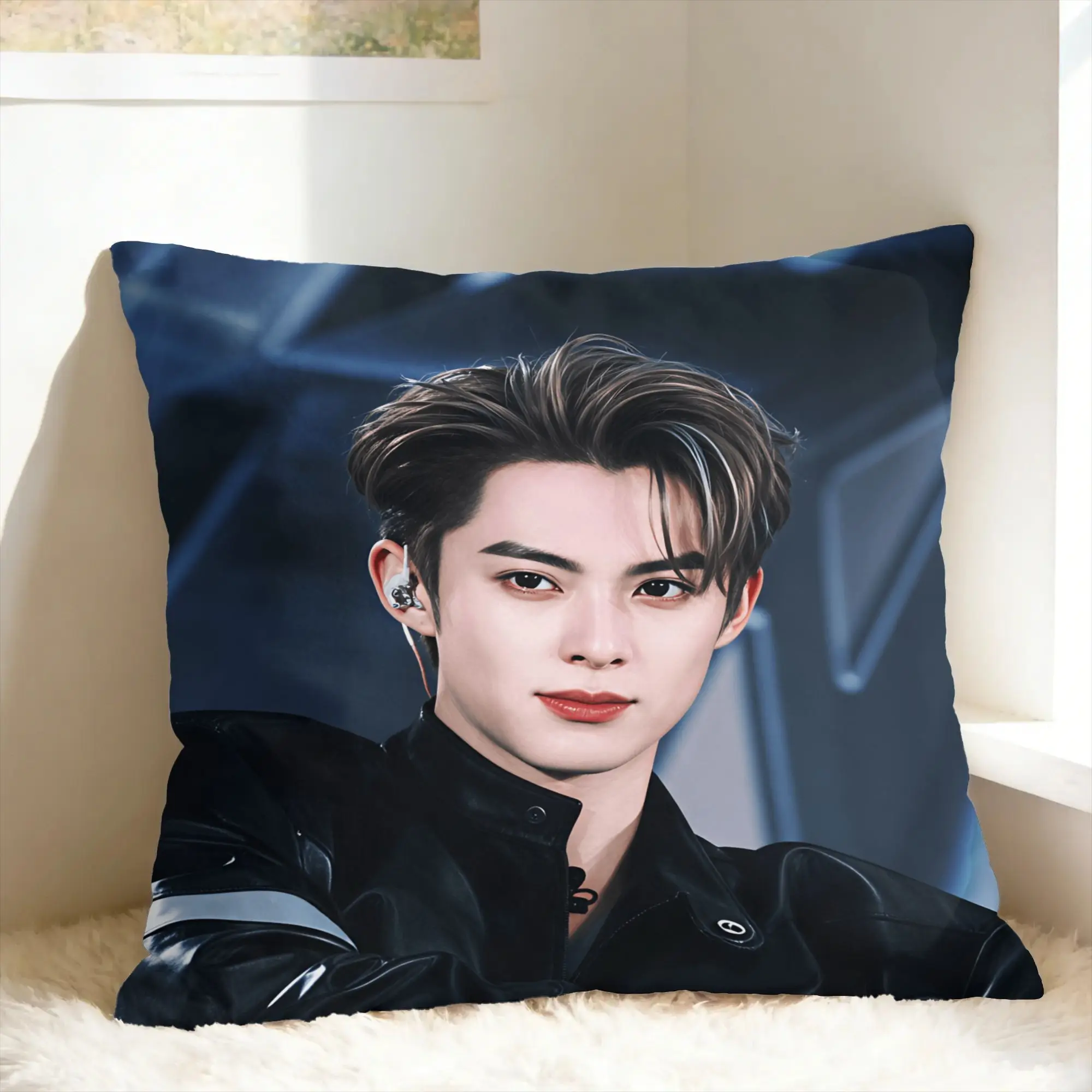 Wang Hedi Dylan Wang Actor Pillowcases  Novelty Pillow Case For Office Car Home Decor Custom Pillow Cover