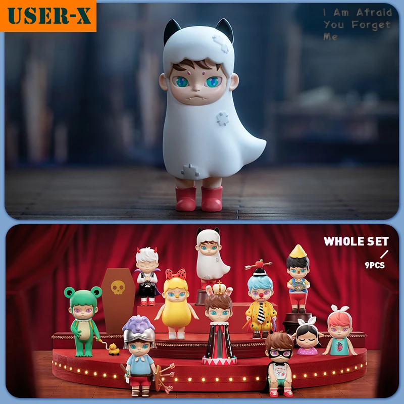 

USER-X KIWIWI I Am Afraid you Forget Me Series Blind Box Collectible Action Kawaii anime art toy figures Birthday Gift Kid