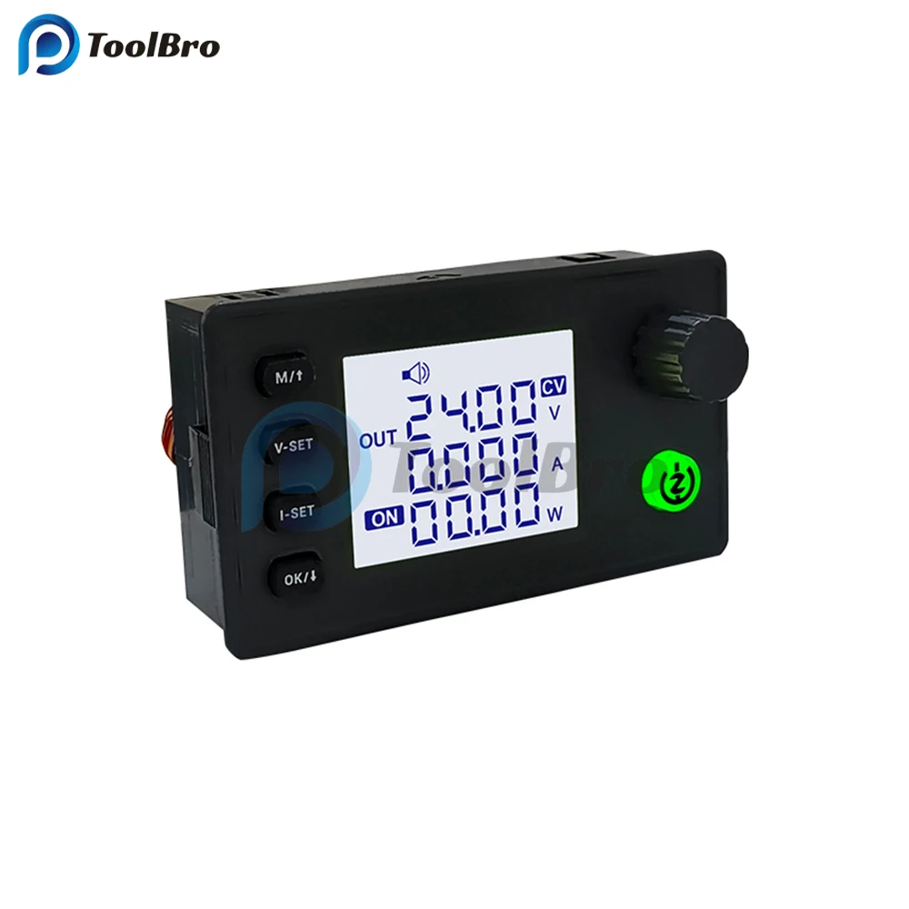 40W LCD Digital Power Supply CC CV DC-DC Adjustable Step Up Down Buck Boost Converter Voltage Regulator Current Power Meter