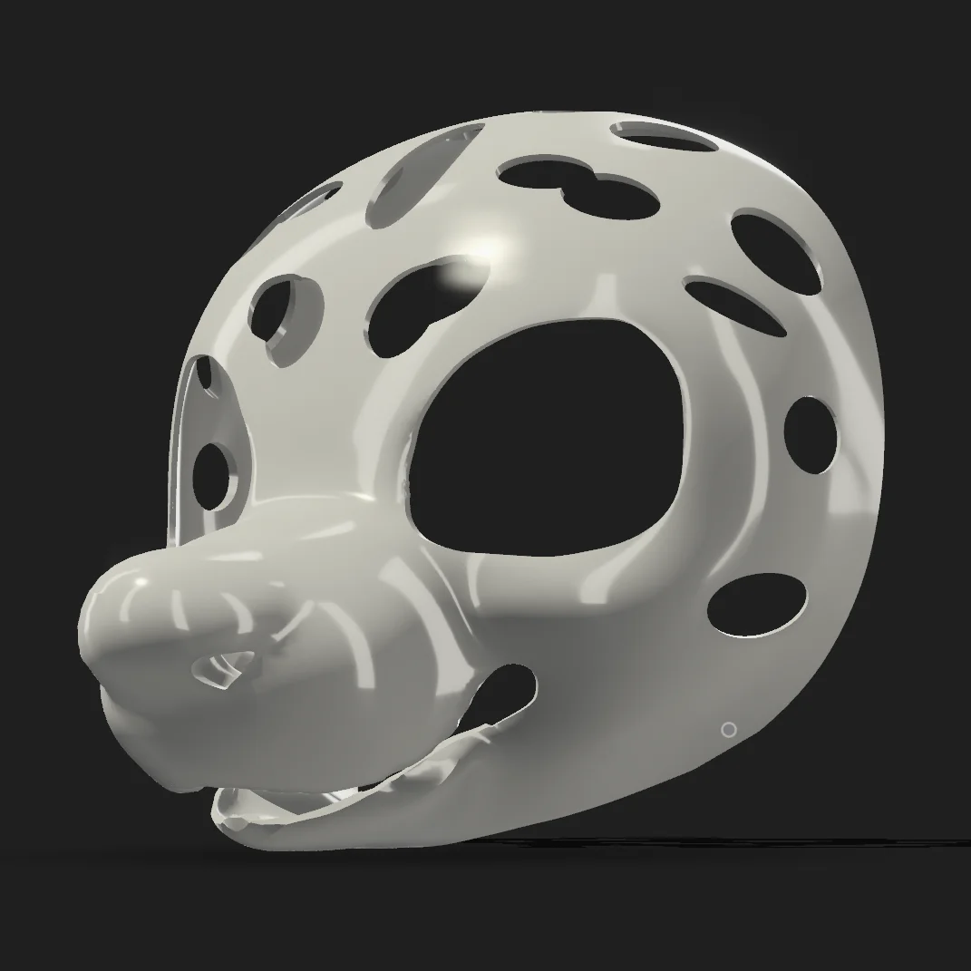 

Furry Kemono Original long snout Headbase Accessories Headbase Fursuit Costumes Animation Fursuit DIY mask Accessories