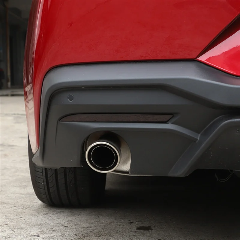 

Smoked Black Rear Fog Light Lamp Trim Cover Decoration For Ford Mustang 2024 2025 Exterior Accessories