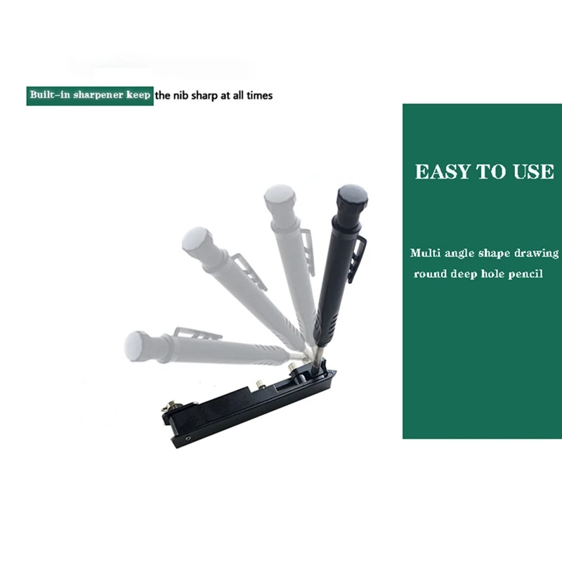 Alumínio Alloy Scribing Tool com furo profundo, construindo compassos, Andar Angler