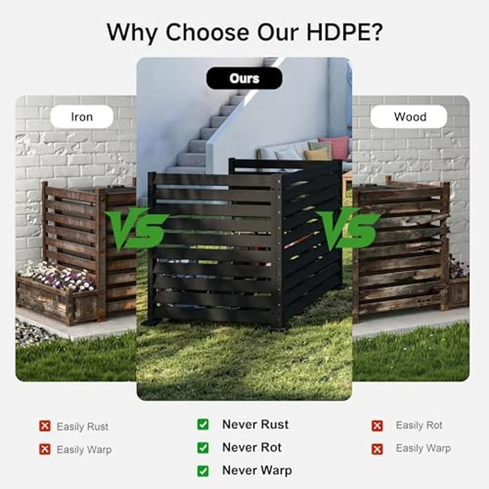 Air Conditioner Fence 3 Panels 42