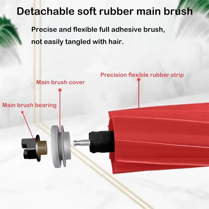 【صفقة حصرية!】مجموعة ملحقات لقطع غيار المكنسة الكهربائية الروبوتية Roborock QV 35A / QR 798
