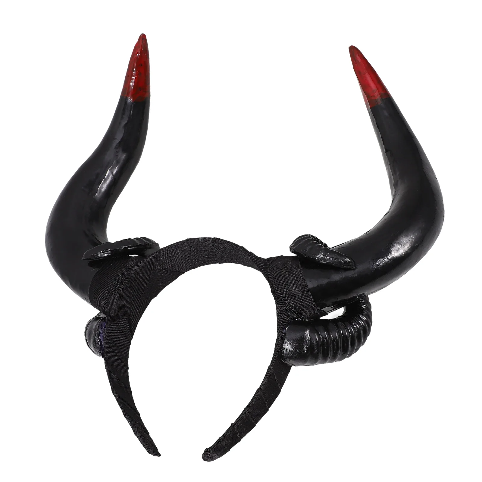 

Horns Headband Gothic Sheep Horn Hair Accessories for Women Halloween Costume Props Party Hat Bull Ox Adult