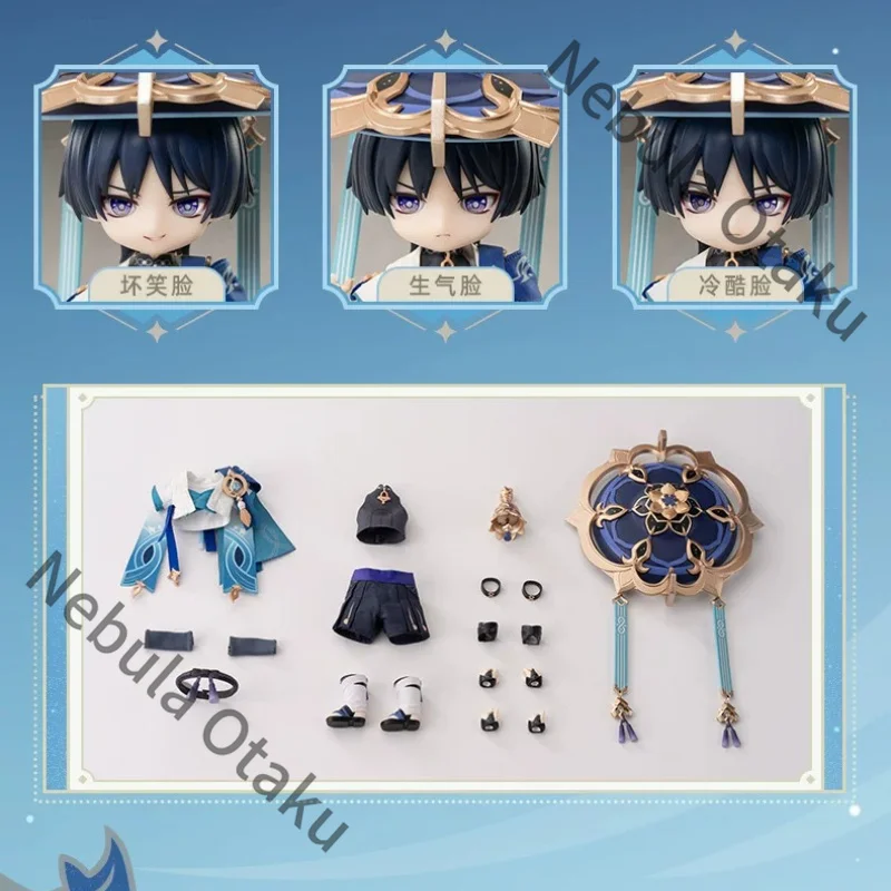 Genshin Impact Scaramouche Wanderer Change Into Action Figures Garage Kits Desktop Ornament Cosplay Official Legal Copy Gifts view 6