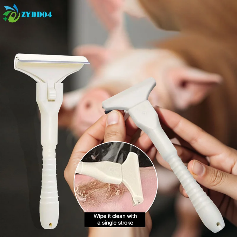 

●1PCS Pig Skin Fat Scraping Tool For Shaving Pig Hair, Shaving Wool,Shaving Pig Hooves Oil Removal Special Knife