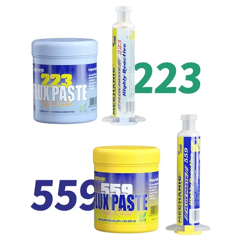 

High activity solder paste no cleaning solder oil 223/559 repair BGA motherboard circuit board flux