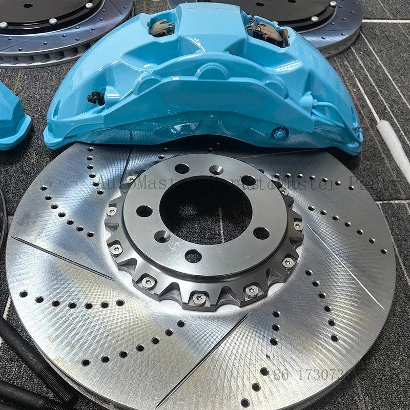 

Гоночный тормозной комплект: 10-поршневые суппорты для A6 C7, большой тормозной комплект на 10 поршней, тормозные суппорты 412 мм, 420 мм, 440 мм