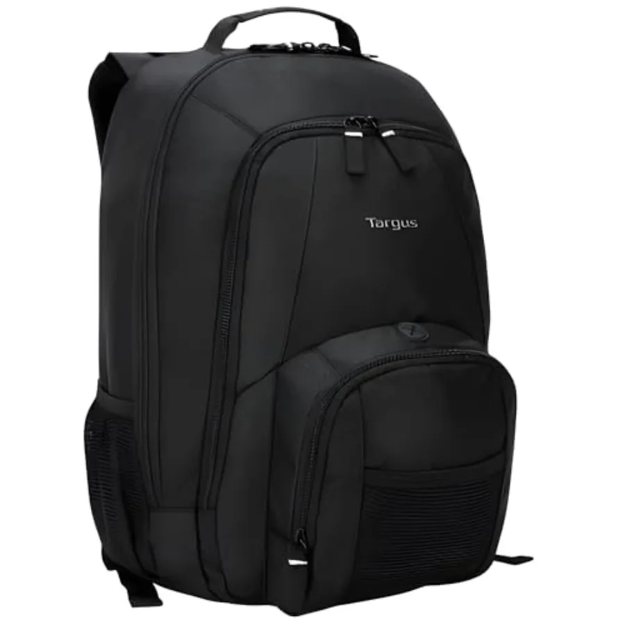 

Laptop Backpack, Black - Fits Most Laptops up to ", Water Resistant Travel Backpack for Busess Commuters and Travel