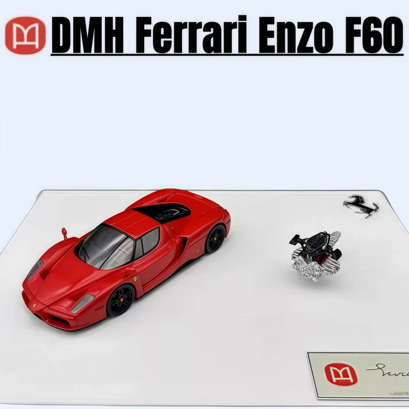 1:64 Limited edition ENZO F60, statisch miniatuur automodelspeelmodel van hars, collectie displaystukken, vakantiecadeaus voor jongens.