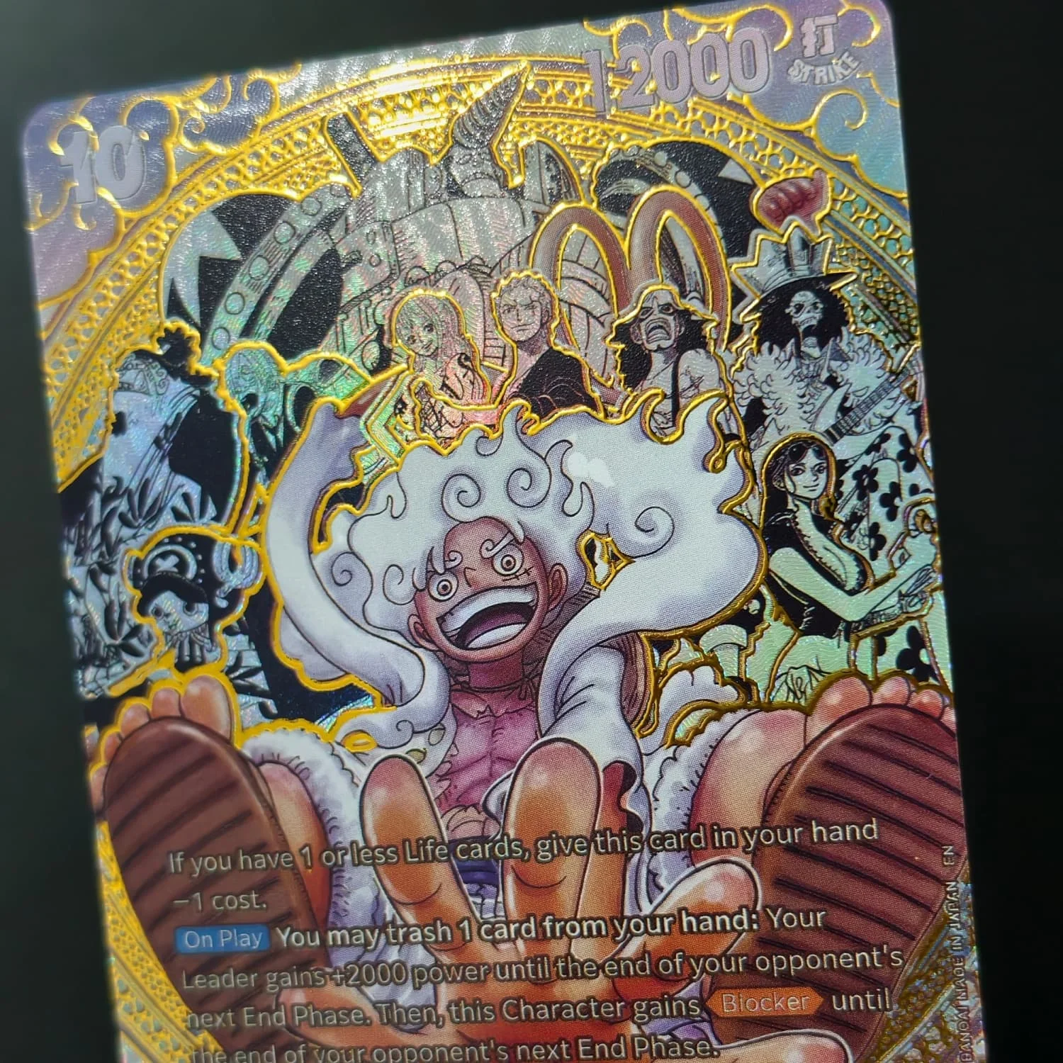 DIY Proxy Englisch One Piece Luffy EB04-061 Rocks.D.Xebec OP17-118 Manga Alt Art Piraten-Crew Super Parallel Spielkarten-Spielzeug – Detail 2
