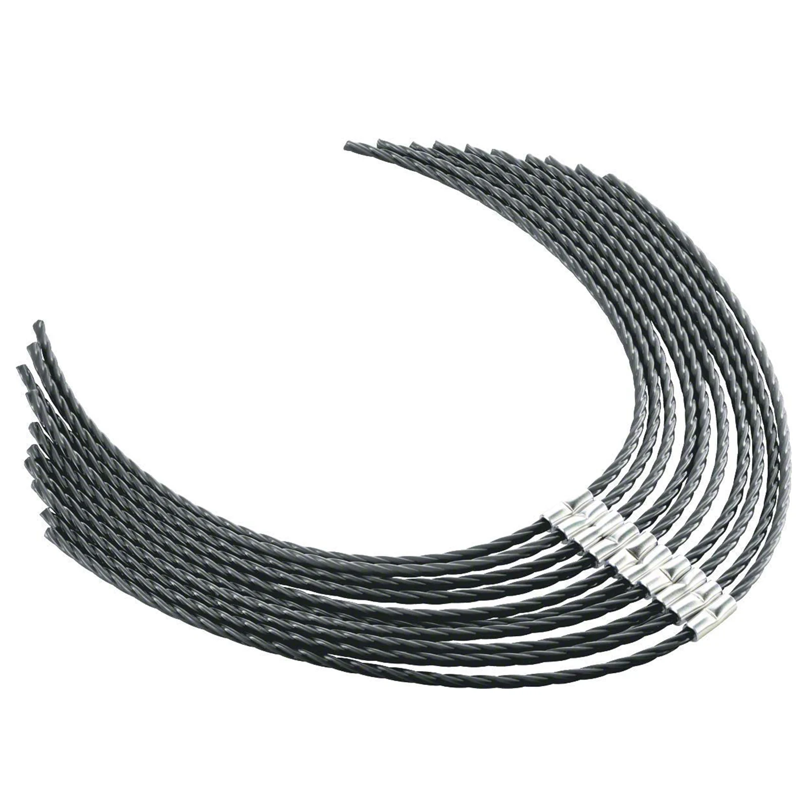 10 Stuks Nylon Gras Trimmer Lijn 3.5Mm * 38Cm Spoel Lijn Voor Bosch Afs 23-37 F016800431 Tuin Grasdraad Trimmer Onderdelen