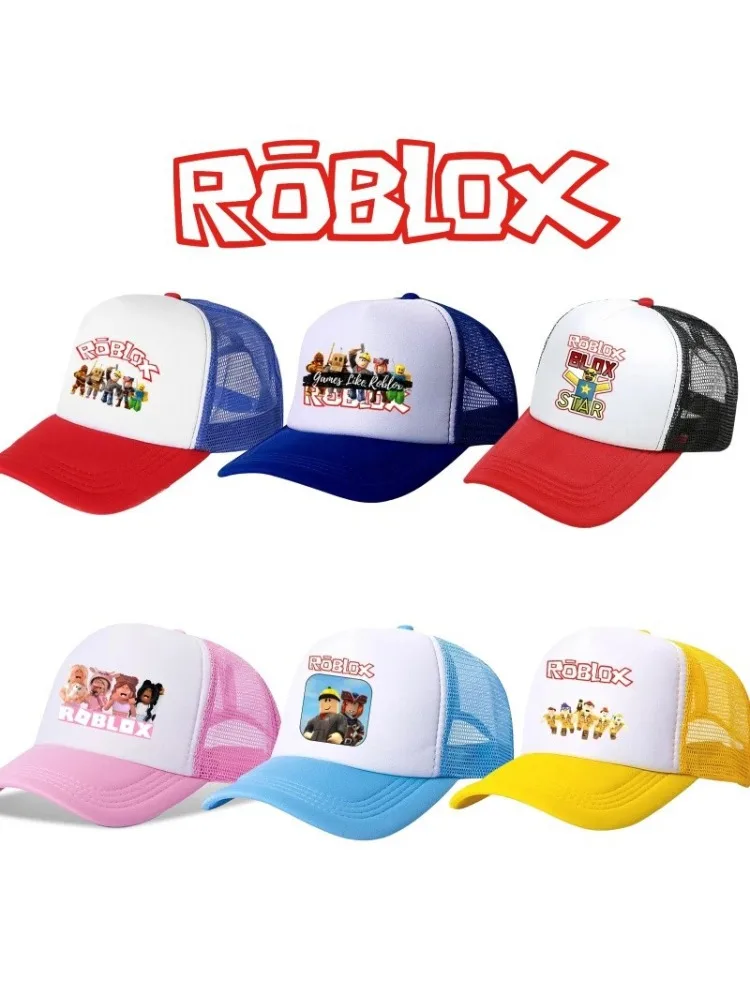 Nouvelle casquette de baseball Roblox, casquette dôme respirante en maille, casquette de sport hip-hop