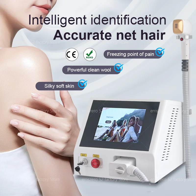 808 Home Use Diode Laser Hair Removal Machine Hair Laser Removal Professional Laser Hair Removal Machine Permanent