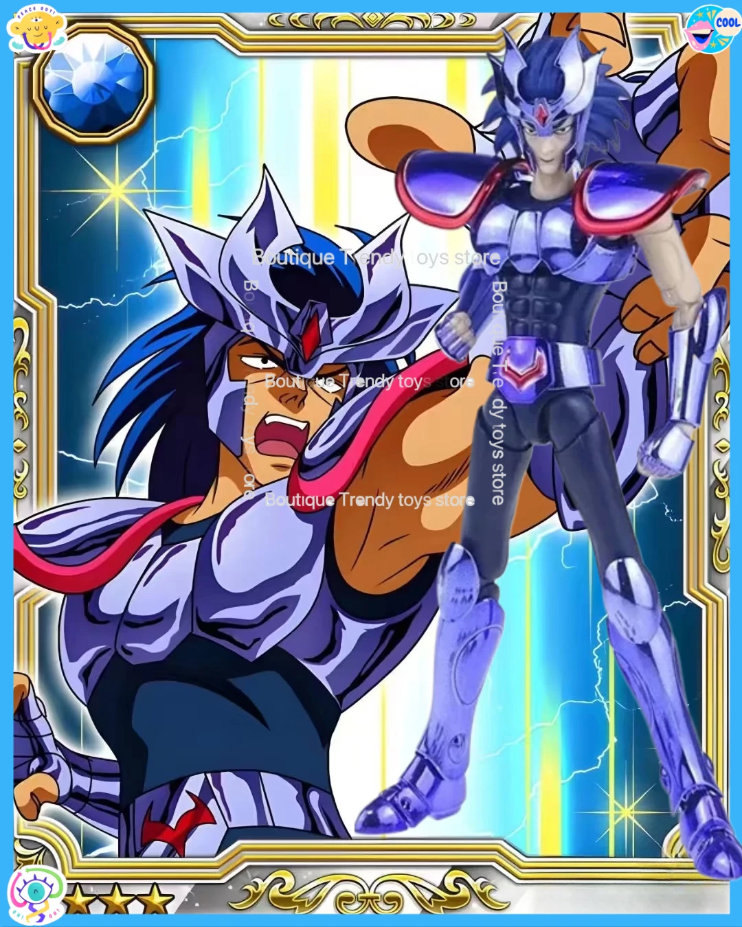 

In Stock CS Model Saint Seiya Myth Cloth EX Canis Mayor Sirius - Silver Knights of the Zodiac Action Figure